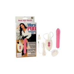 VIBRO POD DIGITAL MUSIC VIBRATOR, 8 FUNKTIONEN, PINK