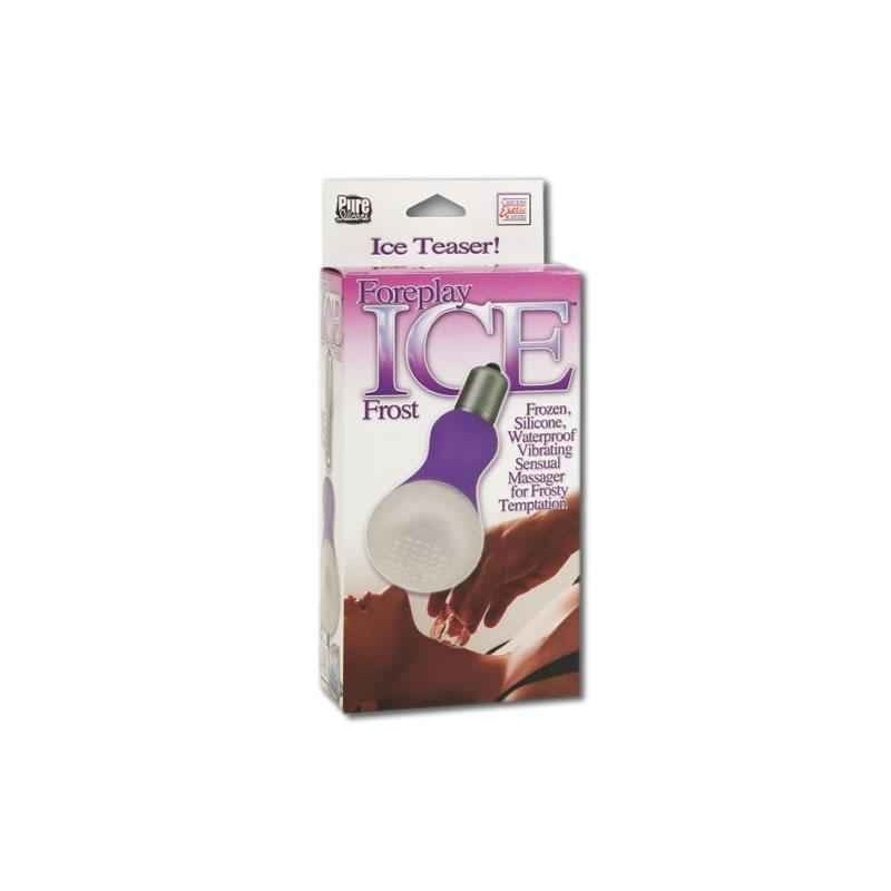 FOREPLAY ICE FROST, EISMASSAGER, SILIKON, VIBRO, LILA