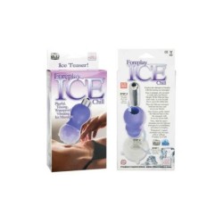 FOREPLAY ICE CHILL, EISMASSAGER, SILIKON, VIBRO, LILA