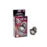 SCREW ME 5 POINT BOLT RING, ENHANCER RING, SMOKE, 5CM X 7CM