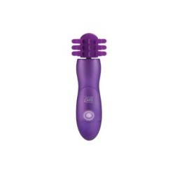 BODY &amp; SOUL CAPTIVATION MASSAGER, ROTIEREND, SILIKON, LILA, 19CM