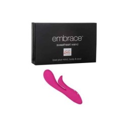 EMBRACE SWEETHEART WAND VIBE, 3 MOTOREN, 7 FUNKT. , SILKON, PINK