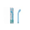 VELVET TOUCH G-SPOT VIBE, WASSERFEST, RIBBED, BLAU, 15, 8CM