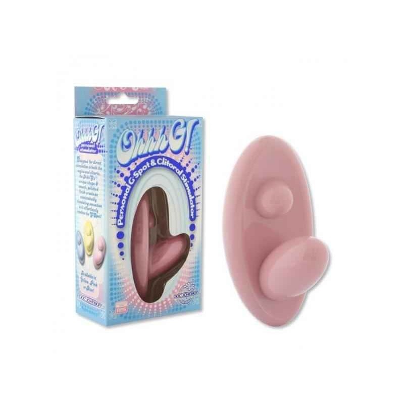 OHHH G! MASSAGER, VIBRO, MIT 5CM PLUG, PINK, 10CM