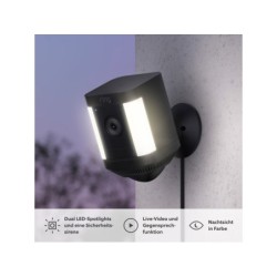 Spotlight Cam Plus Plug-in - Black - EU