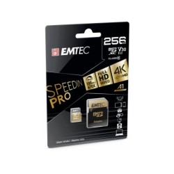 Emtec MicroSDXC 256GB SpeedIN PRO CL10 100MB/s FullHD 4K UltraHD