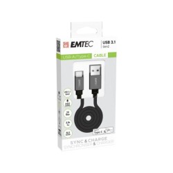 EMTEC CAVO USB-A TO TYPE-C 3.1 ECCHAT700TCU3 GEN2 T700