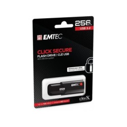 Chiavetta USB 256 GB EMTEC B120 Fare clic su USB 3.2 sicuro (100 MB/s)