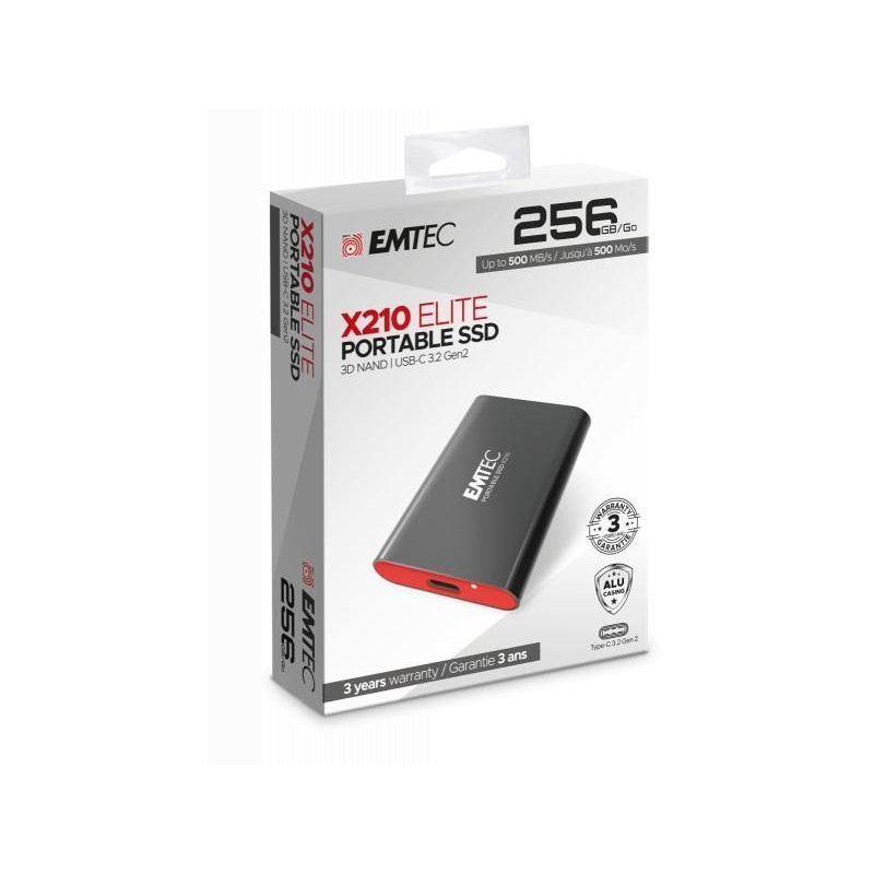 SSD PORTATILE X210 256GB