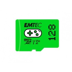 Scheda di memoria da gioco EMTEC microSDXC UHS-I U3 V30 da 128 GB (ve