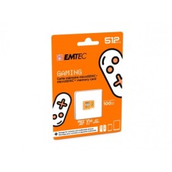 EMTEC 512 GB microSDXC UHS-I U3 V30 scheda di memoria per giochi (ara