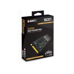 Emtec SSD interno X400 500GB M.2 2280 SATA 3D NAND 4700MB/sec