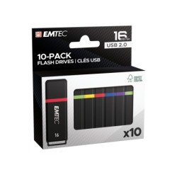 Unit&agrave; flash USB 16 GB EMTEC K100 (confezione da 10 mini)