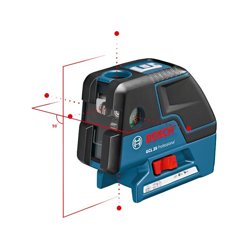 Bosch GCL 25 Professional Krydslinjelaservaterpas