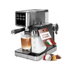 Macchina per caff&egrave; espresso ProfiCook con funzione schiuma di latte 