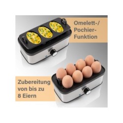 Proficook Eierkocher PC-EK 1275 Edelstahl