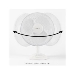 Clatronic ventilatore 30cm VL 3602 (bianco)