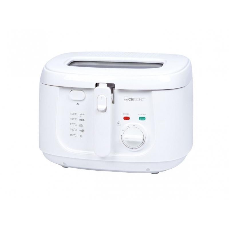 Clatronic Friggitrice 1800W FR 3771 (Bianco)