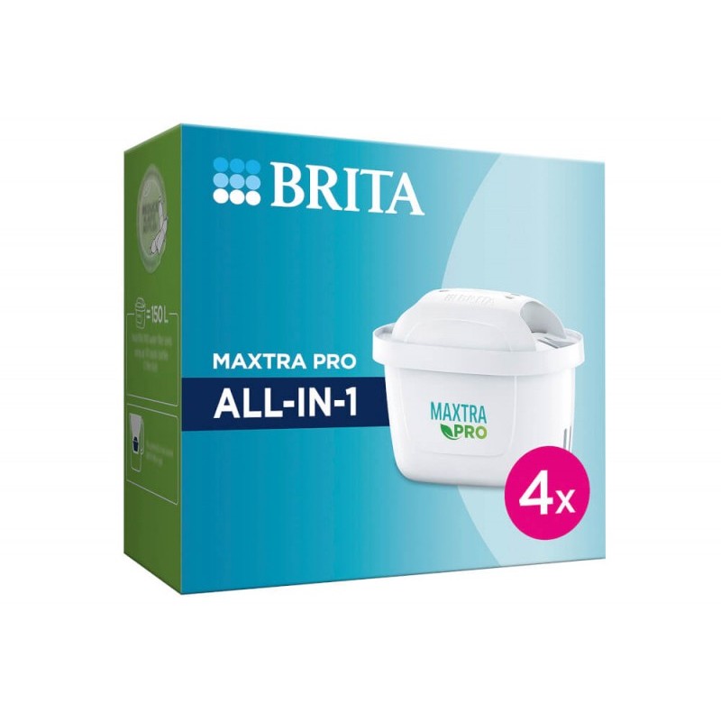 Filtro per acqua da tavolo BRITA Maxtra Pro confezione da 4 cartucce