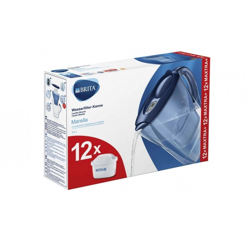 BRITA Jahrespaket Marella blau inkl. 12 Maxtra 125978