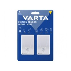 Torcia LED Varta con sensore di movimento, confezione da 2, incluse 3