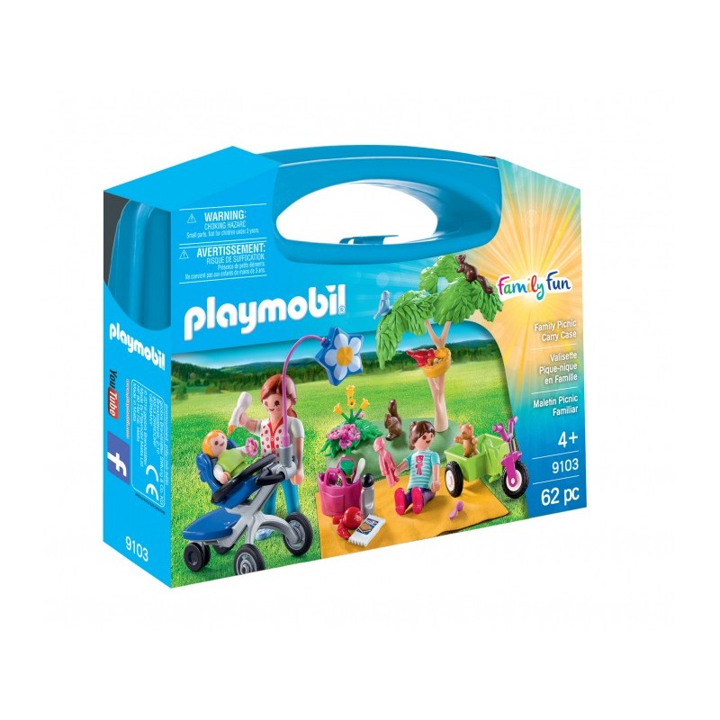 Playmobil Family Fun - Borsa da picnic per famiglie (9103)