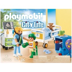 Playmobil City Life - Stanza d&#039;ospedale per bambini (70192)