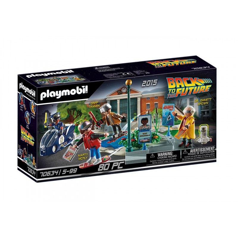 Playmobil Ritorno al futuro - Percorso Hoverboard (70634)