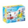 Playmobil 1.2.3 - Isola balneabile con acquascivolo (70635)