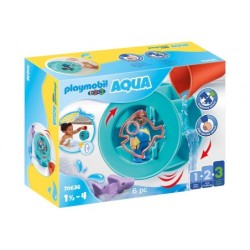 Playmobil 1.2.3 - Ruota che gira con cucciolo di squalo (70636)