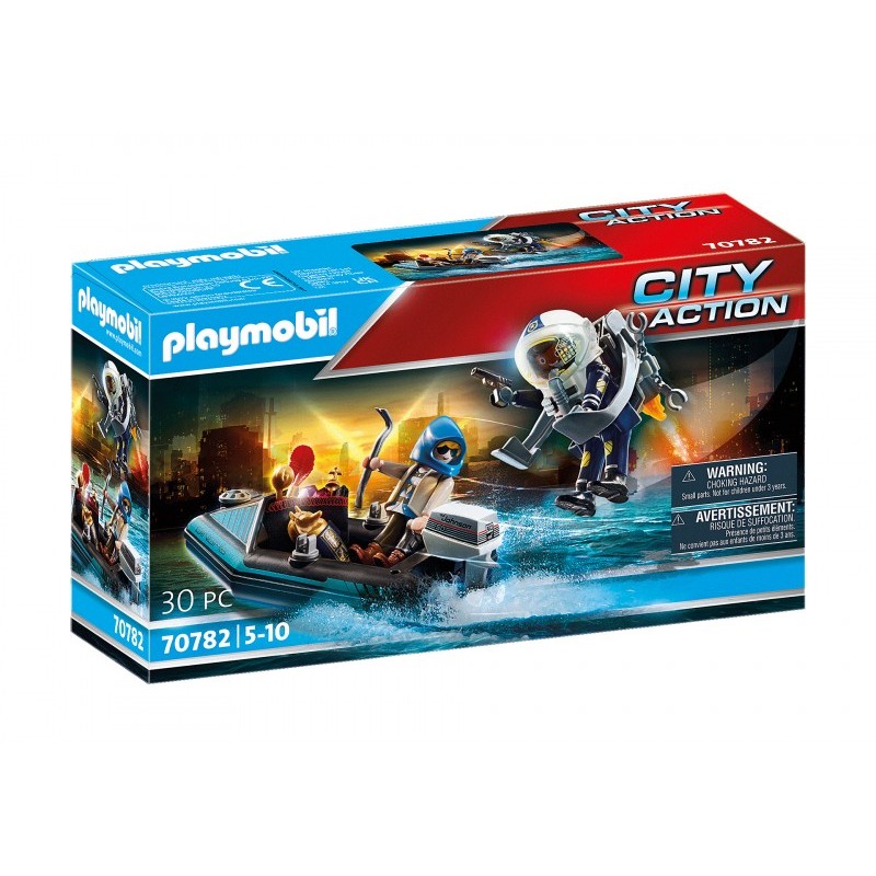 Playmobil City Action - Jetpack della polizia (70782)