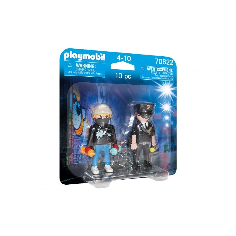 Playmobil City Action - DuoPack Poliziotto e spruzzatore (70822)