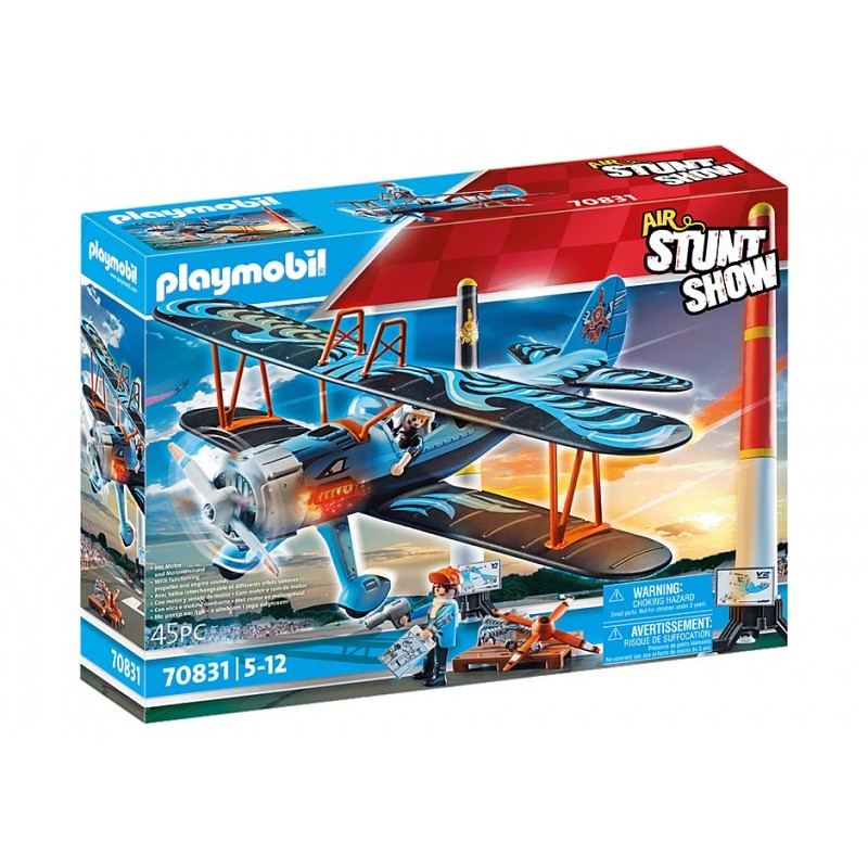 Playmobil Air Stunt Show - Biplano Fenice (70831)