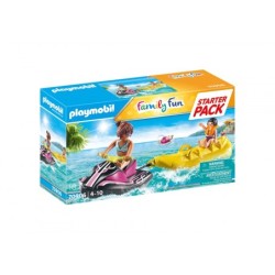 Playmobil Family Fun - Starter Pack Moto d&#039;acqua con Banana Boat (709