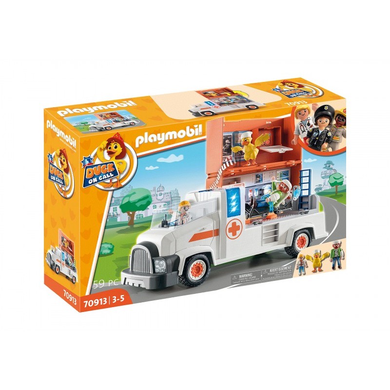 Playmobil Duck on Call - Camion Dottore d&#039;Emergenza (70913)