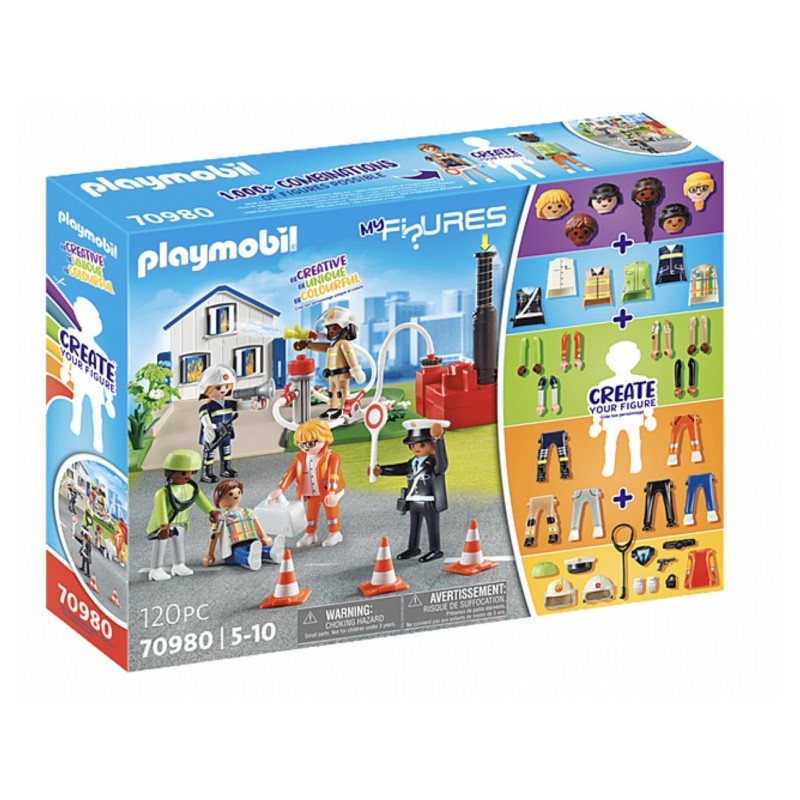 Playmobil My Figures Missione di salvataggio (70980)