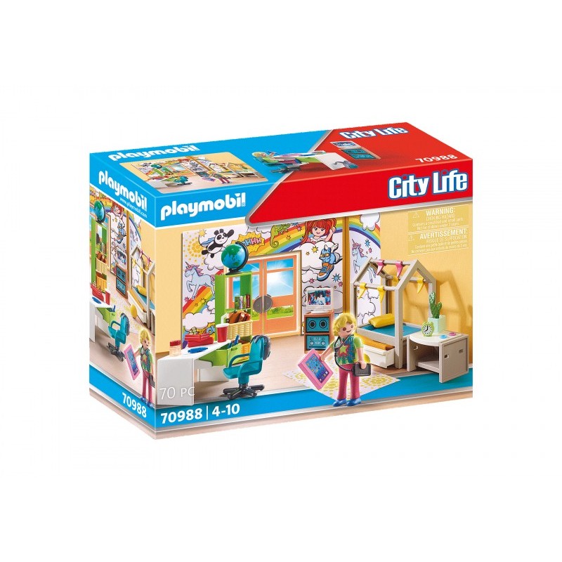 Playmobil City Life - Stanza dei giovani (70988)