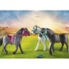 Playmobil Country - Knabstrupper frisone a 3 cavalli