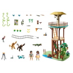 Playmobil Wiltopia - Torre di ricerca con bussola (71008)