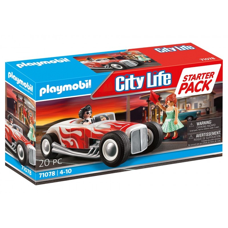 Playmobil City Life - Starter Pack Hot Rod (71078)