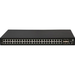 LevelOne Switch 48x GE GTL-5291 4xGSFP 19