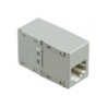 Giunto modulare RJ45 CAT6 bombato 75006-MS