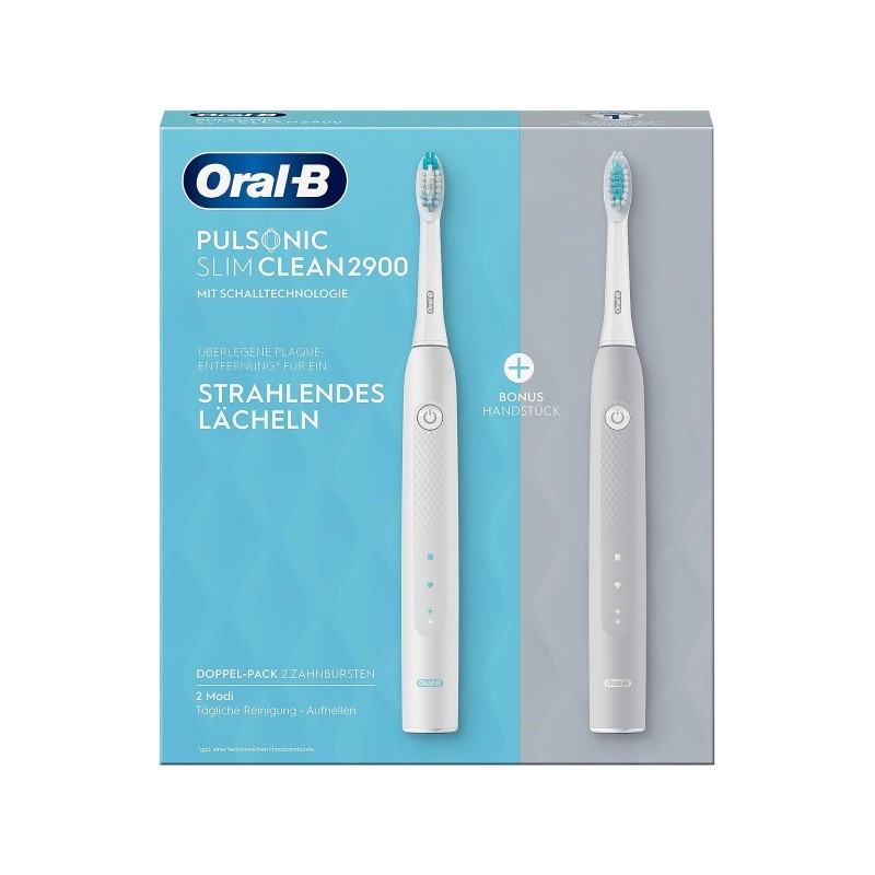 Oral-B Pulsonic Slim Clean 2900 Grigio/Bianco 2° manipolo