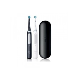 Braun Oral-B iO4 Duo PACK Matt Black/Quite White