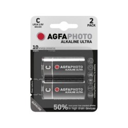 AGFAPHOTO Batteria Alcalina, Baby, C, LR14, 1.5V, Blister (Confezione