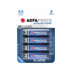 AGFAPHOTO Batteria NiMH, Mignon, AA, HR06, 1.2V/2300mAh - Blister (co