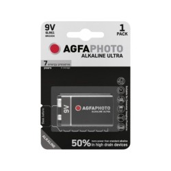 AGFAPHOTO Batterie Ultra Alkaline E-Block 9V (1-Pack)