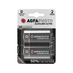 AGFAPHOTO Batterie Ultra Alkaline Mono D (2-Pack)