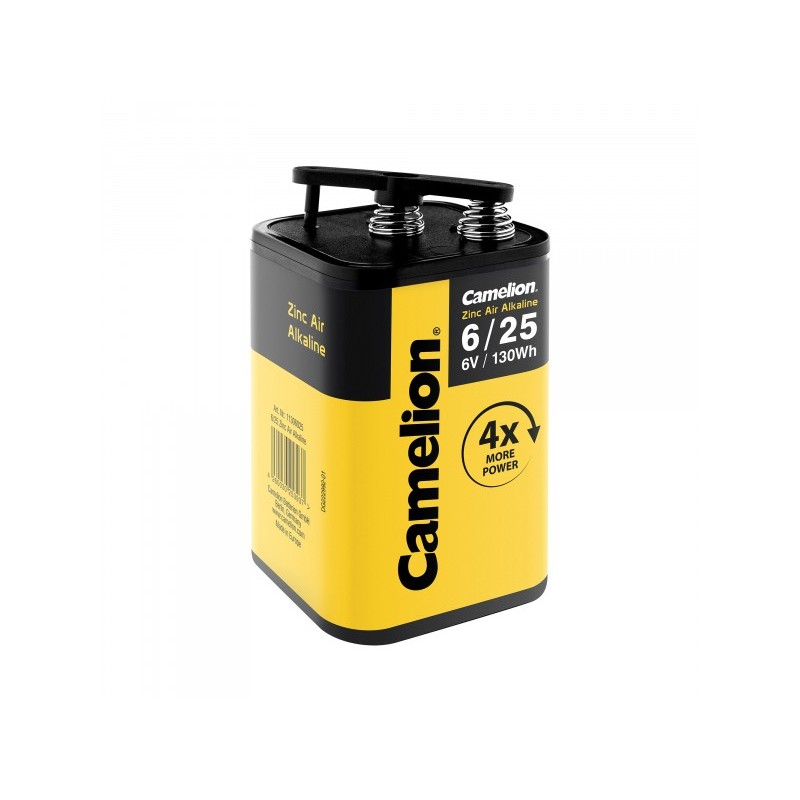 Batteria Camelion zinco aria alcalina 4LR25 6V 25Ah 1 pz