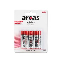 Batteria Arcas Alkaline Mignon AA 4 pz